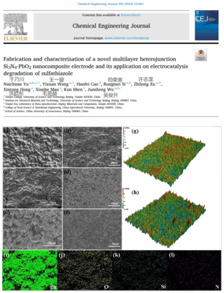 beat365师生在SCI一区Top期刊发表学术论文